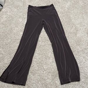 lululemon athletica Charcoal Wide Leg Pants
